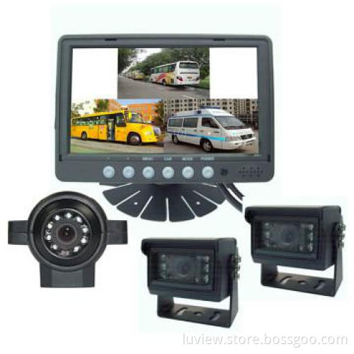 7 inch 4-CH Vehicle Rear View System